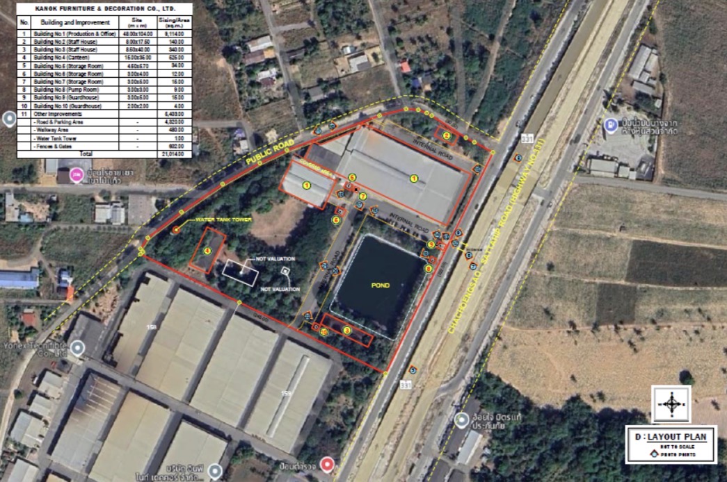Land & Industrial/Commercial Buildings - Chachoengsao - main photo